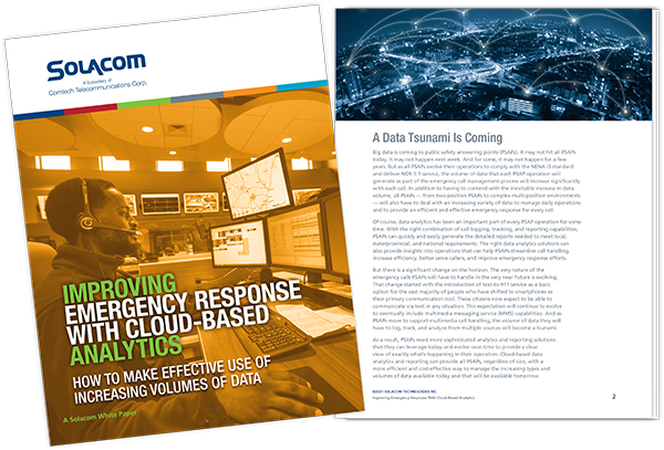 Improving Emergency Response with Cloud-Based Analytics